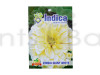Zinnia Giant White Flower Hybrid Seeds (pack of 5)