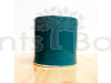 5 inch Glossy Green Decorative Cylindrical Ceramic Pot