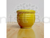 3 inch Kulhad Shape Yellow Ceramic Pot