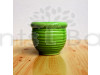 3 inch Kulhad Shape Green Ceramic Pot