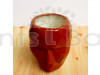 5.5 inch Robot Face Shape Red Ceramic Pot