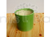 5 inch Glossy Light Green Decorative Cylindrical Ceramic Pot