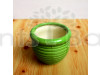 3 inch Kulhad Shape Green Ceramic Pot
